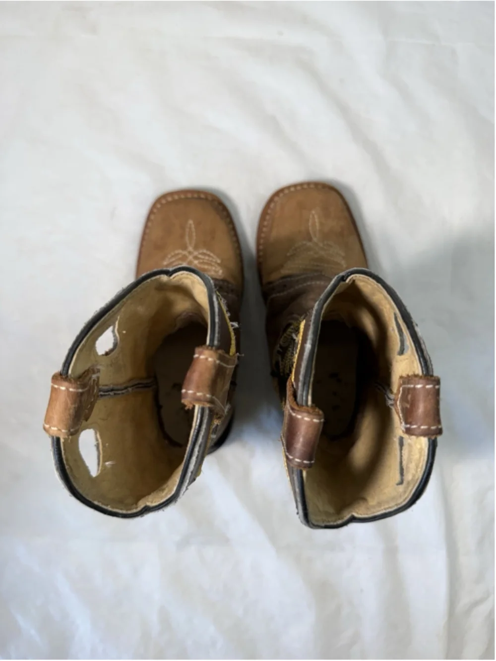 Smoky Mountain Cowboys Boots Pawnee Boys Size 9 Brown
